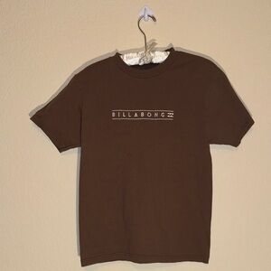 Billabong Men's Chocolate Brown Tee